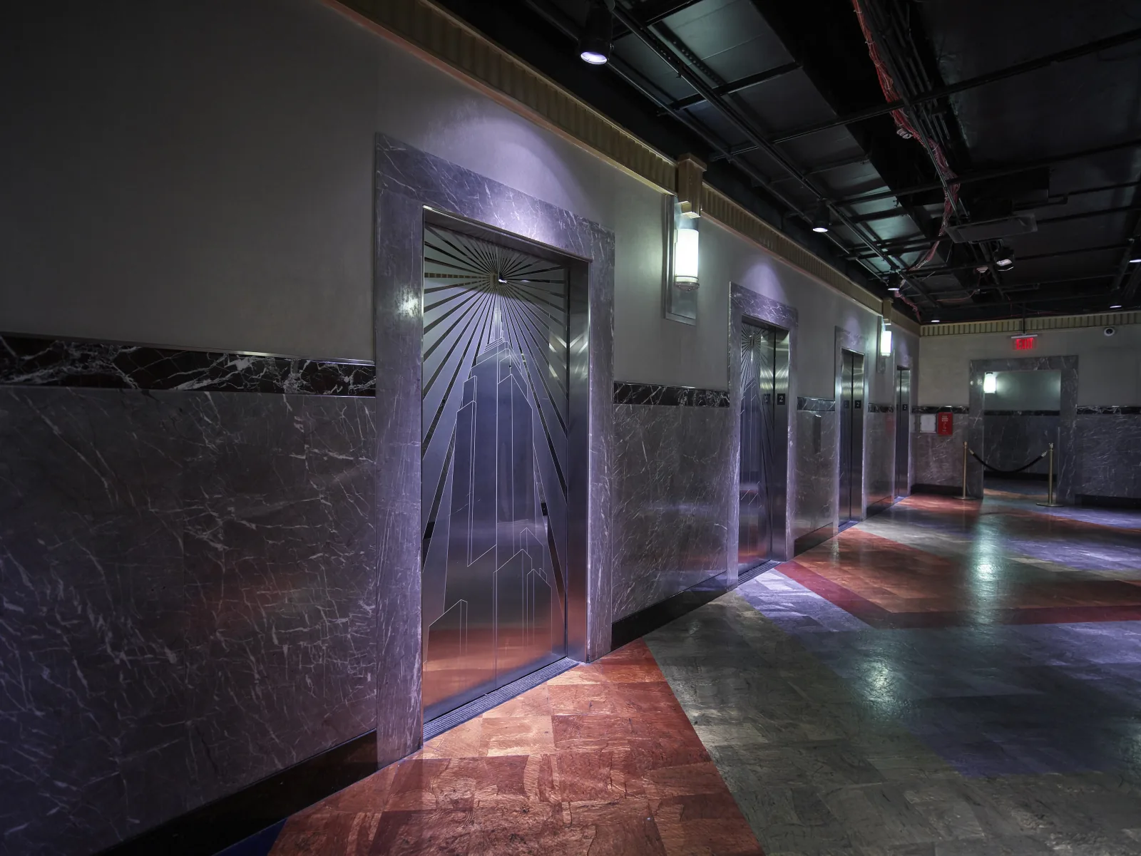 Hall dos elevadores art déco
