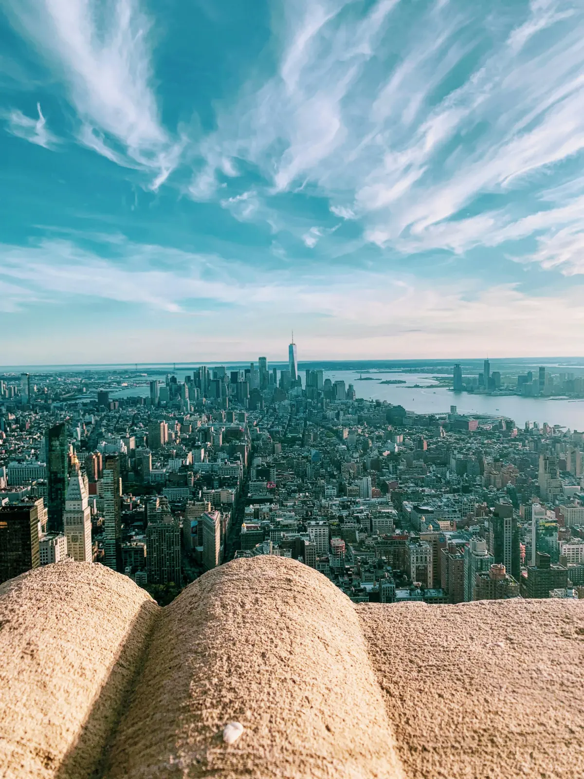 Vista da cidade do observatório